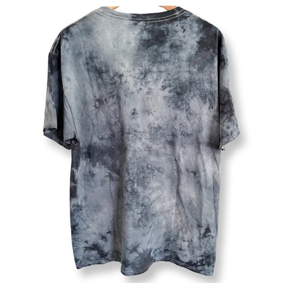NASA Astronaut Space Shuttle Men's Tie Dye Grey Cotton T-Shirt Tee. Size Large - Picture 2 of 9